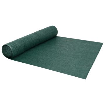 vidaXL Plasă protecție intimitate, verde, 3,6x10 m, HDPE, 195 g/m²