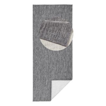 Covor adecvat pentru exterior NORTHRUGS Miami, 80 x 350 cm, gri