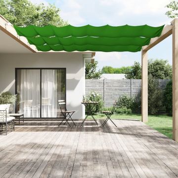 vidaXL Copertină verticală,verde deschis, 60x360 cm, țesătură Oxford