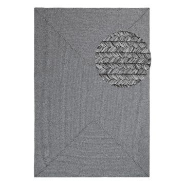 Covor gri de exterior 170x120 cm - NORTHRUGS