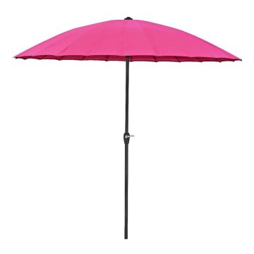 Umbrelă de soare roz ø 255 cm – Garden Pleasure