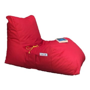 Beanbag pentru grădină roșu Daybed – Floriane Garden