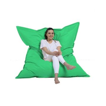 Fotoliu puf de gradina Giant Cushion Verde 180x140x30 cm