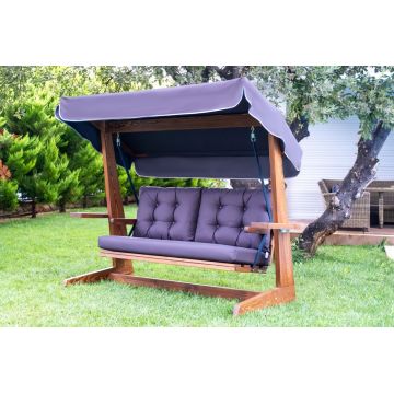 Balansoar cu 3 locuri Viva 2200 Antracit 220x100x175 cm