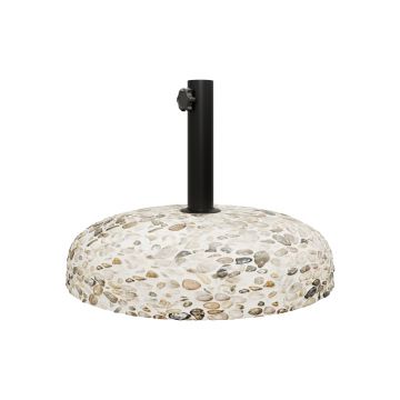 Baza pentru umbrela, Model Cobble, ciment, D50 cm