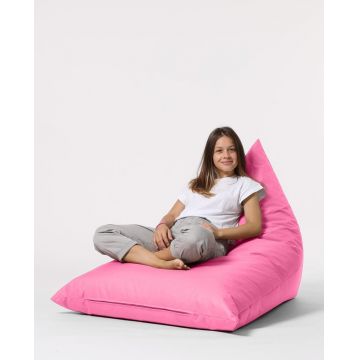 Fotoliu de Grădină tip Bean Bag Model Pyramid, Roz