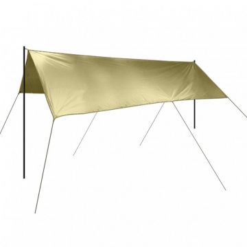 Prelata camping Heinner, 300x500 cm, poliester, verde