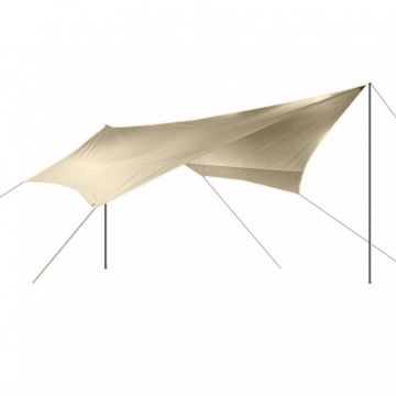 Prelata camping Heinner, 550x430 cm, poliester, bej