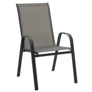 Scaun de Gradina chair Negru - Gri