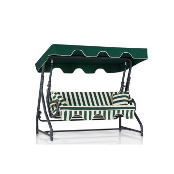 Balansoar cu 3 locuri Ruta 3 Verde 200x165x110 cm