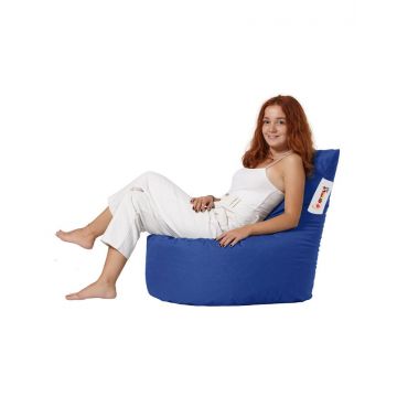 Fotoliu de Grădină tip Bean Bag Model Baton, Albastru