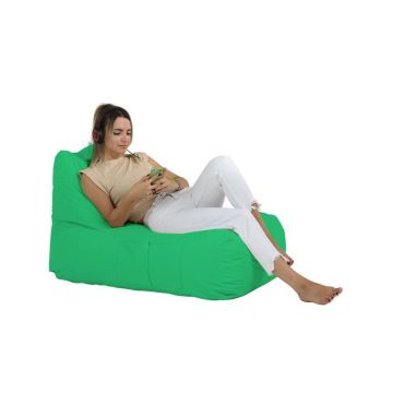 Fotoliu de Grădină tip Bean Bag Model Trendy Comfort, Verde